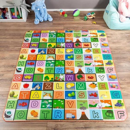 UK-0046 Waterproof Single Side Baby Play Crawl Floor Mat for Kids Picnic School Home (Size 180 x 115)