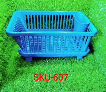 607 Plastic Sink Dish Drainer Drying Rack DeoDap