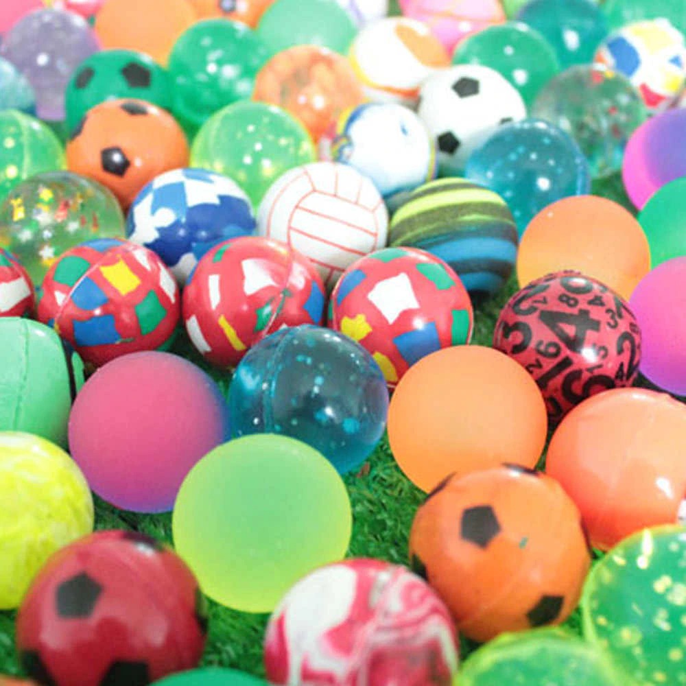 1956 Crazy Bouncy Jumping Balls Set of 14Pcs DeoDap